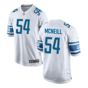 Alim McNeill Jersey Detroit Lions Game White