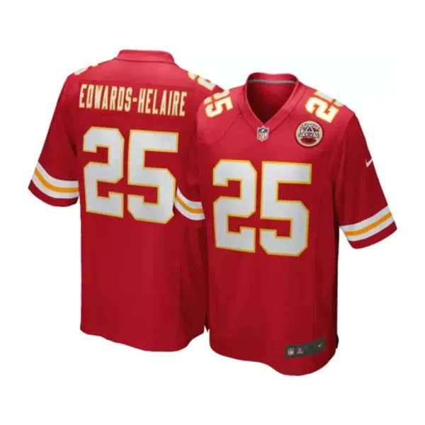 Clyde Edwards Helaire Jersey Red