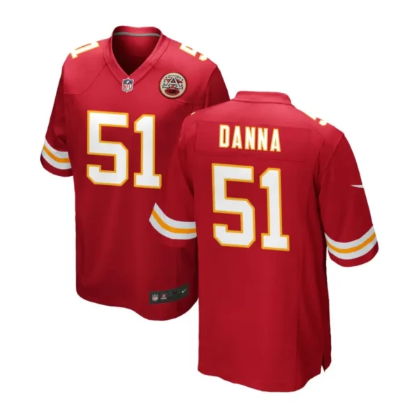 Mike Danna Jersey Red